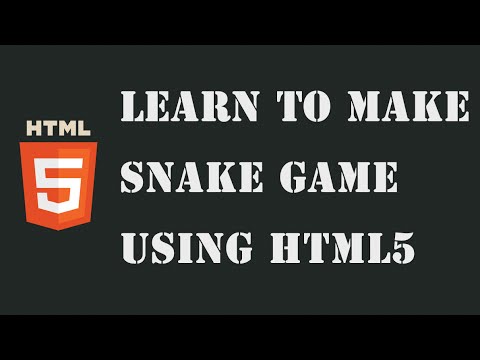 Snake Game Tutorial with HTML5 Canvas & Javascript