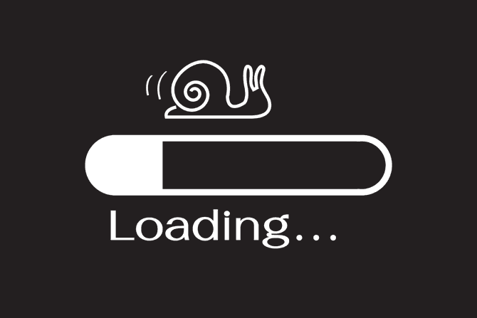 slow loading time