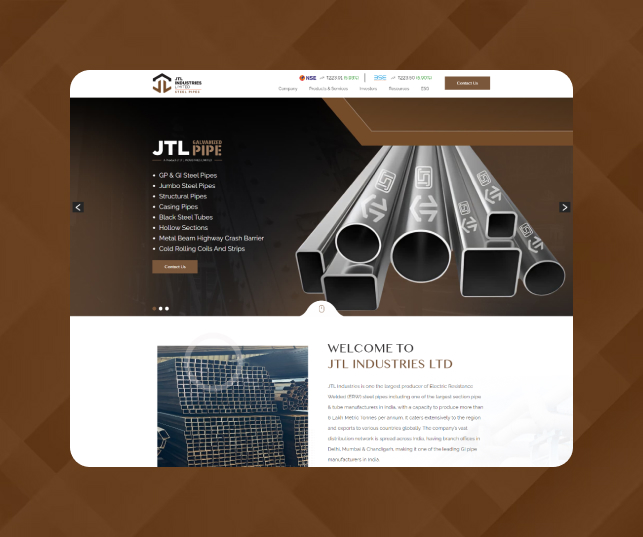 JTL Industries Limited (Steel Pipes)