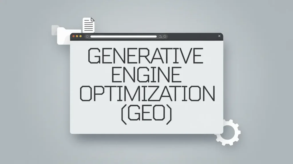 Engine Optimization (GEO)