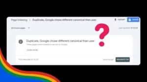 google search console