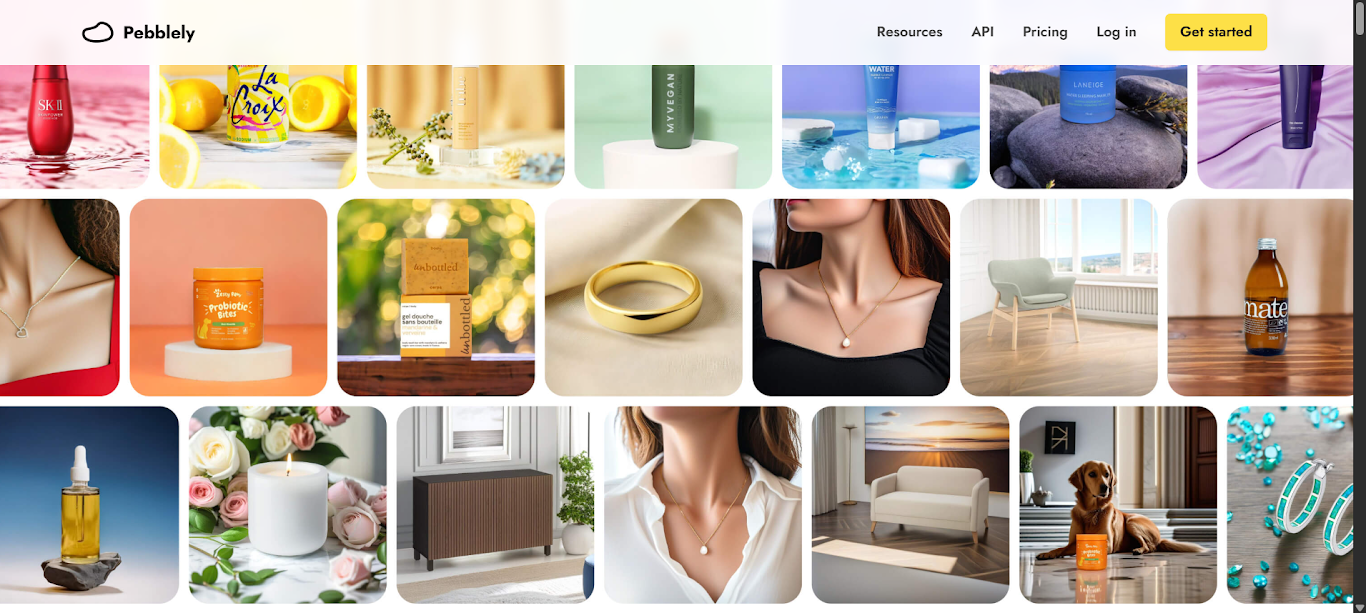 AI-generated product and lifestyle images